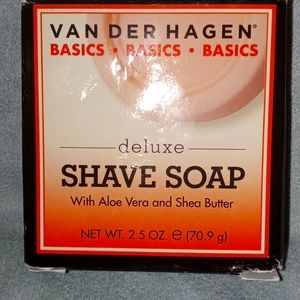 Van Der Hagen shave soap aloe vera shea butter